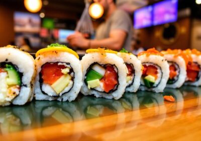 teh hijau china dalam cangkir cantik di meja kayu den